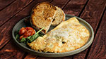 BACON & MUSHROOM OMELET